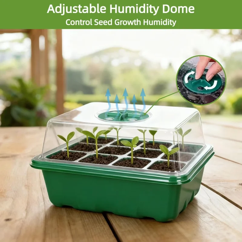 Humidity Dome Kit - Kit di Germinazione con Vassoio per