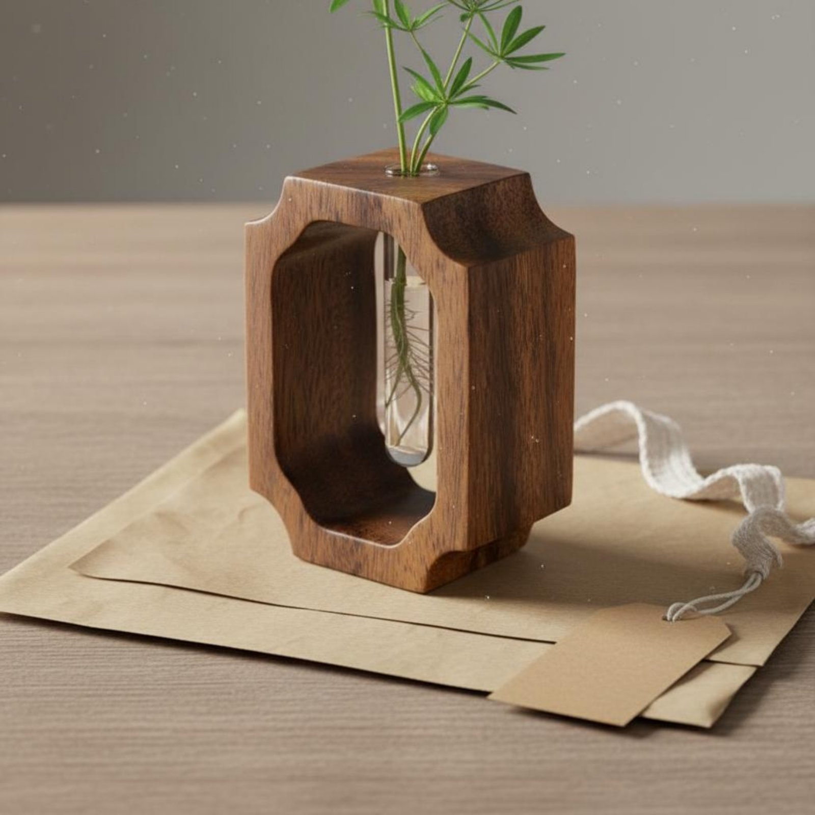 Vaso in Legno di Noce Facile d - Propagation Station Vase recensione e prezzo