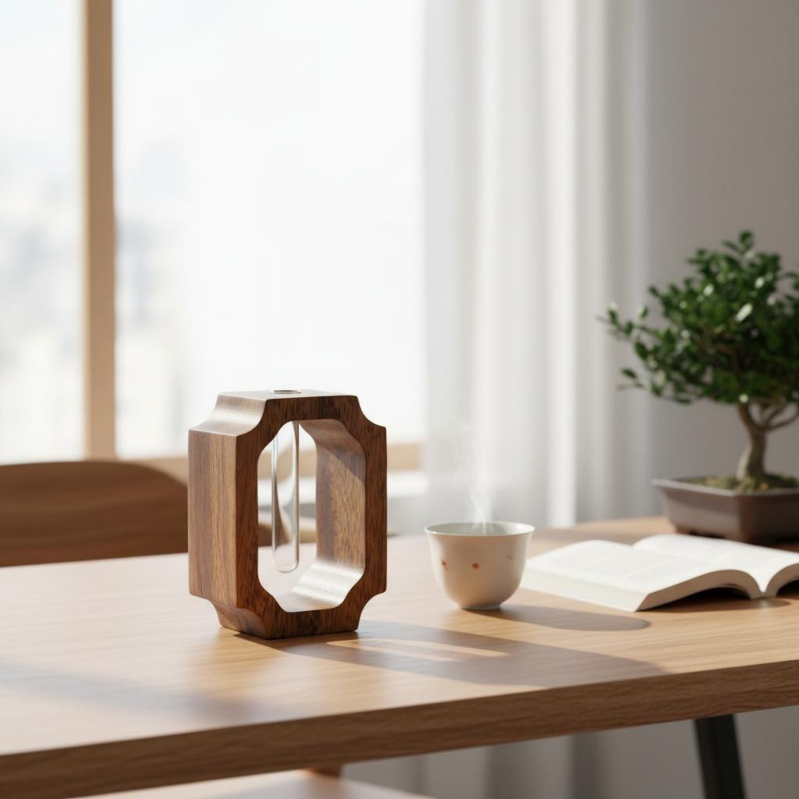 Vaso in Legno di Noce Facile d - Propagation Station Vase recensione e prezzo